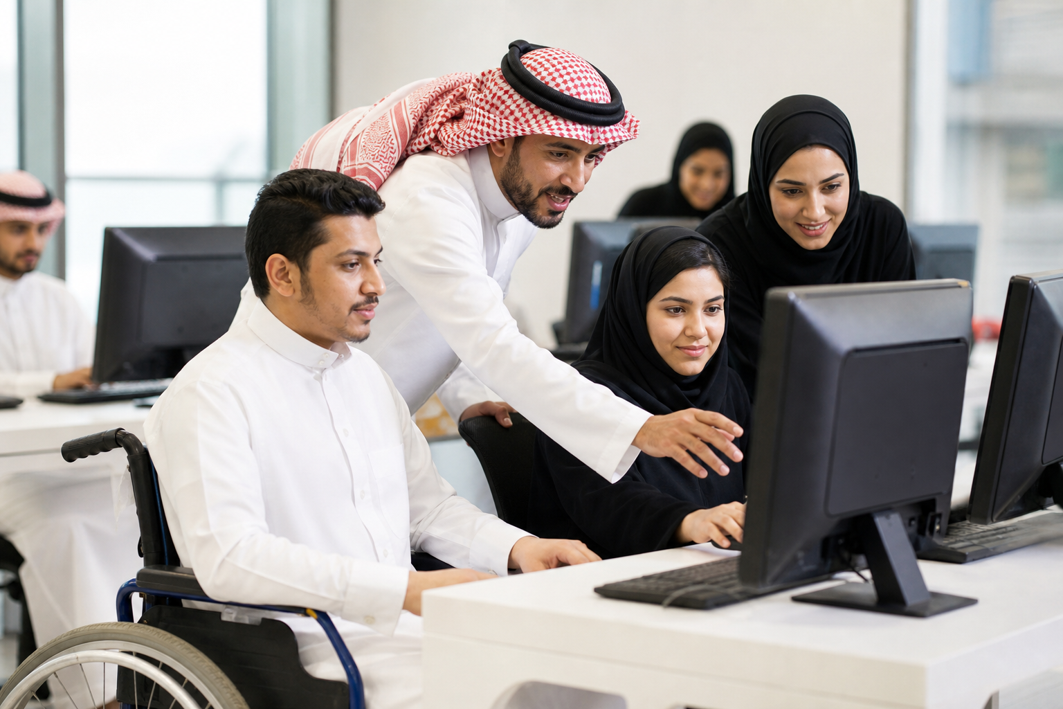 برنامج رعاية كبار السن من ذوي الإعاقة